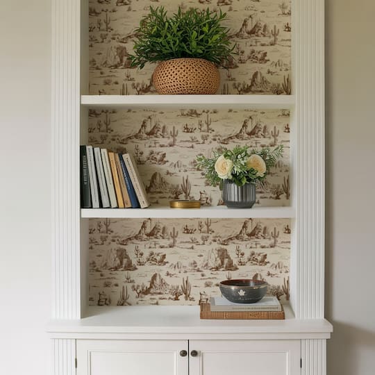 Designs Direct Area 51 Novelty Toile Peel & Stick Wallpaper